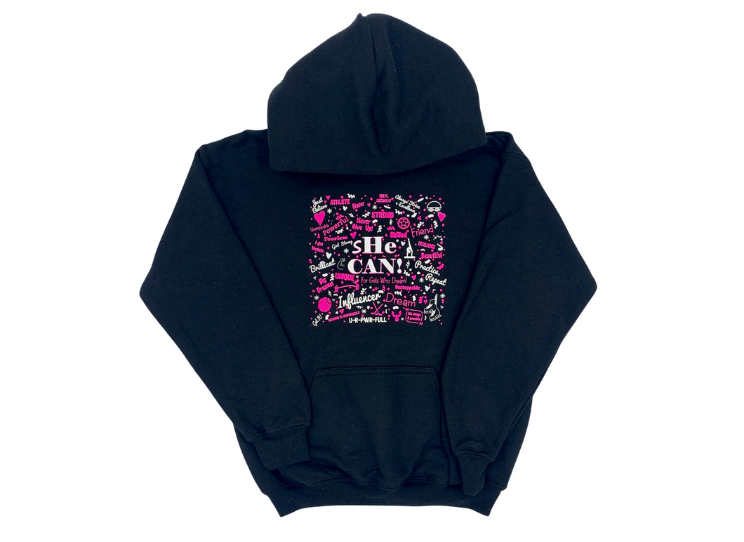 sHe Can! Collage Hoodie